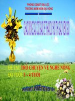 kham phá nghề nông