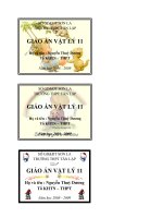 Nhãn vở giáo án