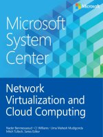 microsoft system center network virtualization and cloud computing