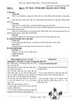 Giáo án Tin học 9 (HKI)