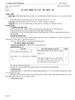 ĐẠI SỐ 7 HK1 (2011) - BỐN CỘT