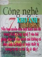 Kho ảnh Công nghệ 7