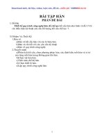 thiết kế quy trình công nghệ hàn để chế tạo