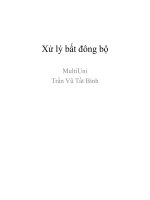 hưỡng dẫn lập trình android căn bản tiếng việt phần 6: xử lí bất đồng bộ