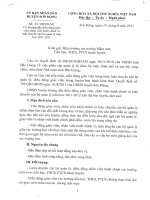 Hướng dẫn điều động giáo viên, nhân viên hành chính và luân chuyển CBQL năm học 2011-2012