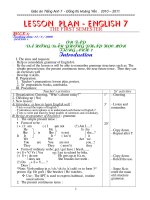 GIAO AN ANH 7 CA NAM- DONG YEN