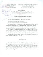 Quyết định ban hành Quy định về quản lí, cung cấp, sử dụng dịch vụ Internet trên địa bàn tỉnh Lâm Đồng