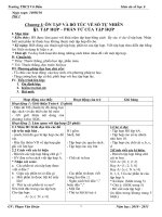 GIÁO ÁN SỐ HỌC 6(2011-2012.CKTKN)