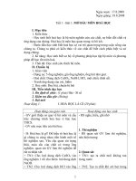 giáo án Hóa học 8 trọn bộ