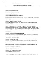 CORRECT SENTENCES.2.MR