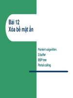 Giáo trình thực tại ảo BKHN CG12 hidden surface