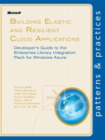building elastic and resilient cloud applications