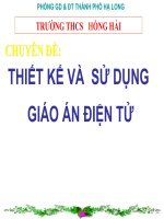 HUONG DAN SOAN GIAO AN DIEN TU- HA LONG