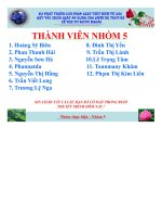 Đề tài sự phát triển của pháp luật việt nam về các quy tắc chọn luật áp dụng cho quan hệ thừa kế có yếu tố nước ngoài