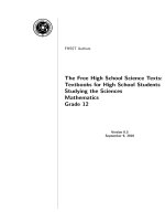 SGK TOÁN 12 của Nam Phi (English)