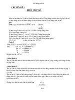 Các chuyên đề Toán 6