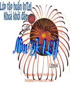 Bài giảng điện tử lớp 4b