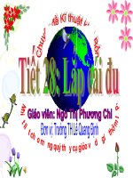 chuyên đề kĩ thuật 4