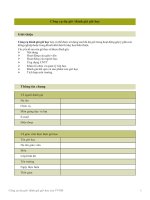 CÔNG CỤ ĐÁNH GIÁ DẠY HỌC TÍCH CỰC