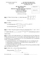 tuyen sinh chuyen ha long 2012