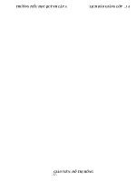 lich bao giang lop 1