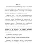 Internship Report - some solutions for the enhancement of household production lending activities at agribank – son dong branch