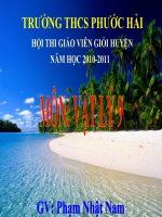 bài 49. Mắt cận và mắt lão. hoi giang huyen cuc hay