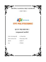 kết nối hệ  thống, cài đặt windows server 2008 trên 02 server và windows 7