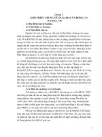 tính toán kiểm nghiệm chu trình công tác và động lực học ở chế độ công suất định mức của động cơ kamaz. lập quy trình tháo lắp trục khuỷu và nhóm píttông của động cơ