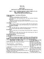 lịch sử 7 từ tiết 1 đến tiết 25 CKT-KN