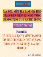 Chuyên đề chuẩn kiến thức môn Ngữ văn