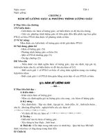 giáo án chương 1đại số 11