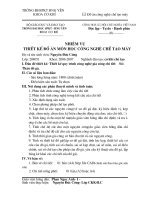 thiết kế quy trình công nghệ gia công chi tiết thân đồ gá sản lượng 1800