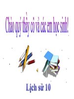 bài giảng lịch sử 10 bài 40 lê-nin và phong trào công nhân nga đầu thế kỷ xx