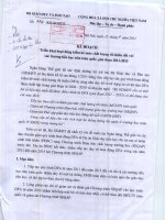 CV/BGD&ĐT - Triển khai kiêm kê mức chất lượng tối thiểu ở tiểu học 2011 - 2015