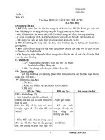 Giao an 9 ( mới , có tích hợp)