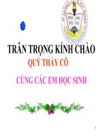 giáo án bồi dưỡng thao giảng, thi giáo viên giỏi môn vật lý lớp 6 bài mặt phẳng nghiêng  (1)