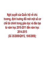 Nghị định 49 về miễn giảm học phí
