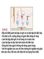 hóa học 8 bài 1(tiết 1)