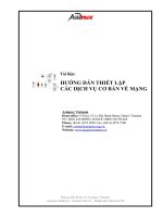 Thiết lập mạng