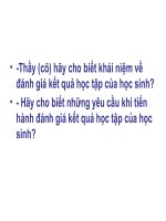 Bài giảng tập huấn hè 2011.