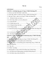 xây dựng hệ thống thông tin quản lý khách hàng sử dụng dịch vụ internet băng thông rộng tại công ty tnhh viễn thông fpt