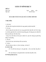 giáo án hình học 8 chương 4 bài 8 diện tích xung quanh của hình chóp đều