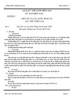 GA SỬ 9 TÍCH HỢP CUỘC VĐ HT, LT TẤM GƯƠNG ĐĐ HCM