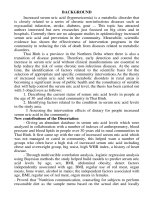 The situation of increasing serum uric acid, related factors and efficacy of dietary intake in over 30 year of age subjects in rural area of thai binh province