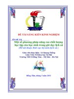 Đề tài sáng kiến kinh nghiệm (tham khảo)