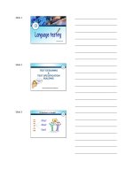 T O S (Ma trận đề thi, kiểm tra)