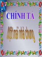 Một mái nhà chung - Lớp 3