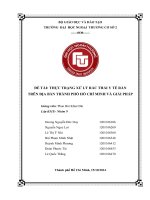 Thực trạng xử lý rác thải y tế rắn trên địa bàn thành phố Hồ Chí Minh và giải pháp