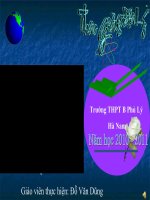 Đông Nam Á -tiết 1 -hội giảng - địa lí 11